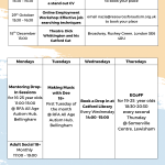 Lewisham Hub Adult Calendar Oct_Dec 2025